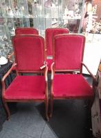 Set 4 arm leuk eetkamer stoelen, Ophalen of Verzenden, Zo goed als nieuw, Eén