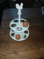 Eierhouder metaal, Ophalen, Gebruikt