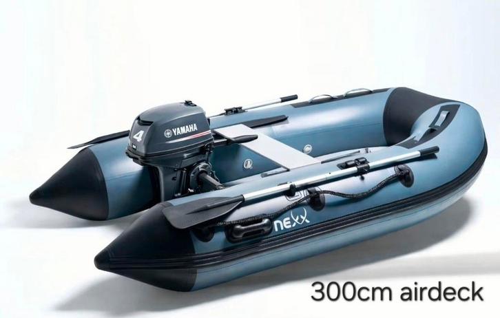NIEUWE 300 AIRDECK  MODEL 2026, Watersport en Boten, Rubberboten, Nieuw, Overige merken, Aluminium, Minder dan 70 pk, Benzine