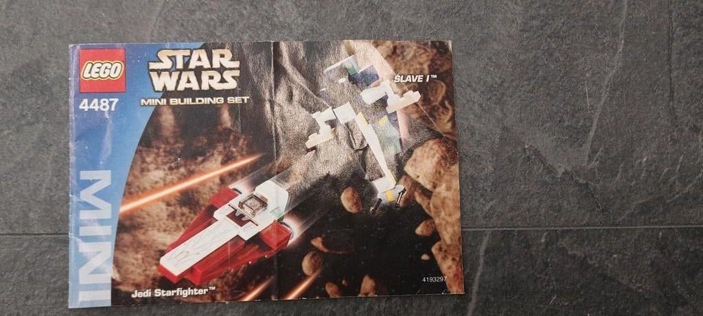 Lego Star Wars 4487 Jedi Starfighter & Slave I, Kinderen en Baby's, Speelgoed | Duplo en Lego, Gebruikt, Star Wars, Lego, Compleet