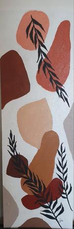 Langwerpig schilderij 25x75cm, Antiek en Kunst, Ophalen