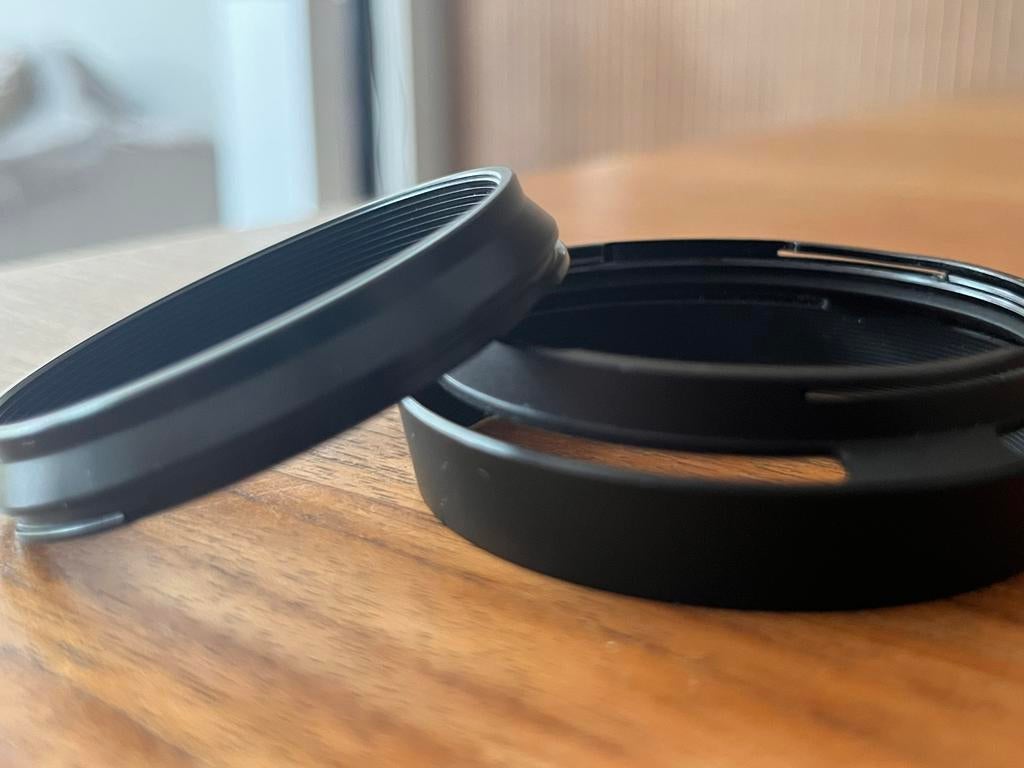 Adapter ar-x100 zonnekap JJCX100 + 2 x dop Fujifilm x100vi, Ophalen of Verzenden, Zo goed als nieuw, Minder dan 50 mm, Overige typen