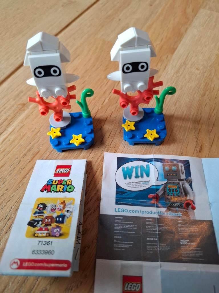 Lego Super Mario boosterpakketjes 2x 71361, Ophalen of Verzenden, Zo goed als nieuw