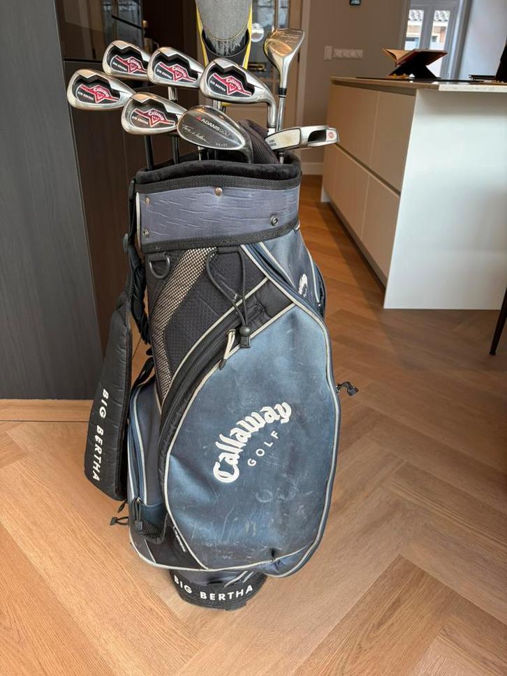 Callaway heren golfset compleet, Sport en Fitness, Golf, Zo goed als nieuw, Set, Callaway, Ophalen of Verzenden