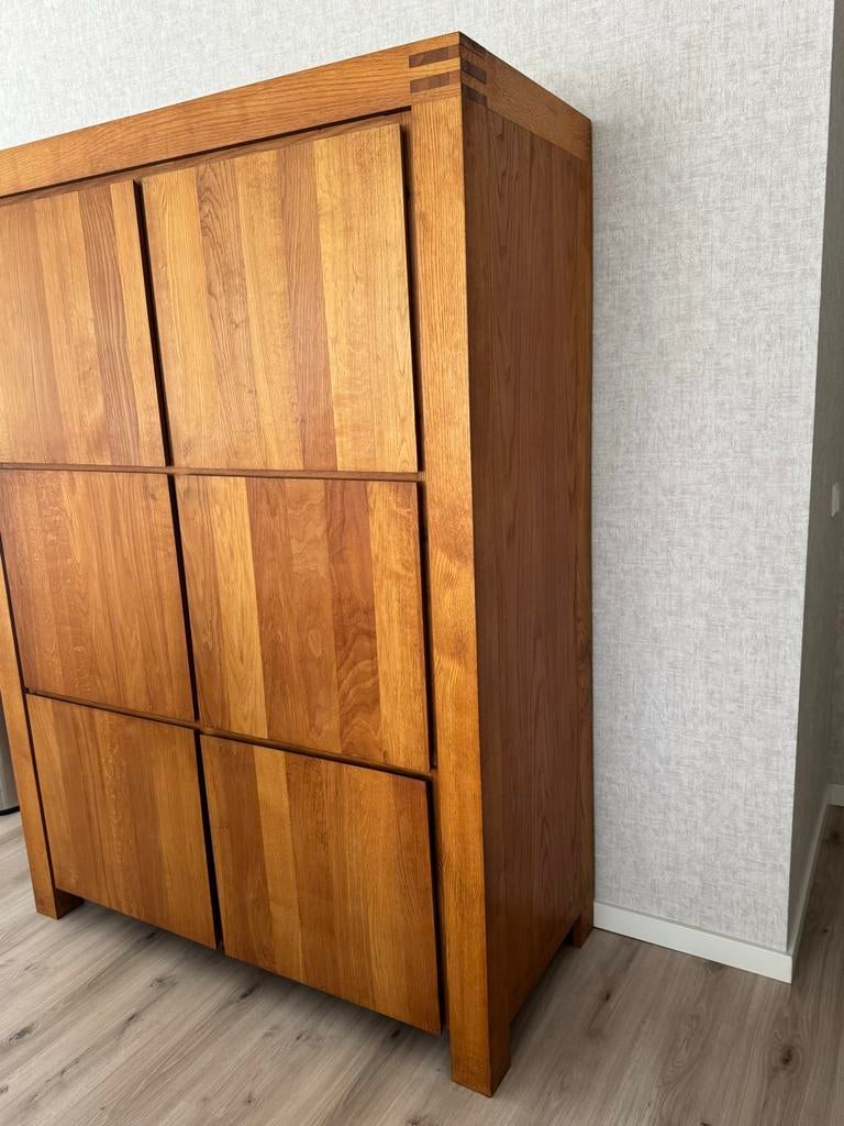 Massief blank eiken kast - Stijlvol en duurzaam - ROTTERDAM, Huis en Inrichting, Kasten | Kledingkasten, Ophalen, 100 tot 150 cm