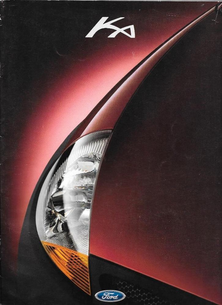 FORD KA,  3 folders, Boeken, Auto's | Folders en Tijdschriften, Zo goed als nieuw, Ford, Ophalen of Verzenden