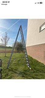 Altrex ladder 2x14 zo  goed als nieuw, Ophalen