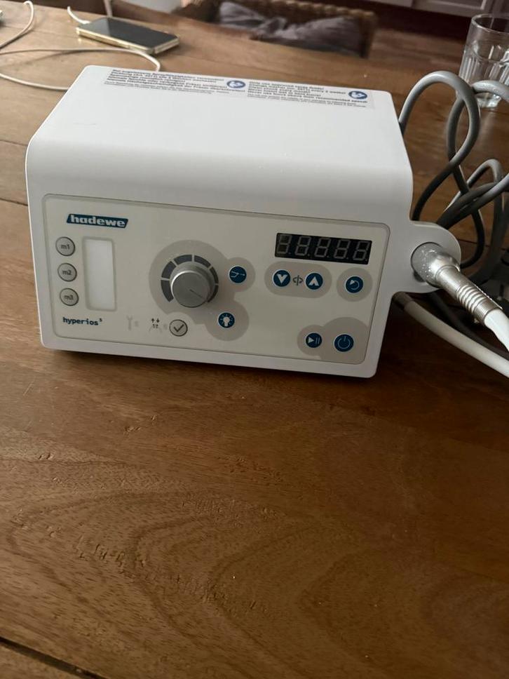 Hadewe hyperios 5 chrome pedicuremotor, Witgoed en Apparatuur, Persoonlijke-verzorgingsapparatuur, Ophalen