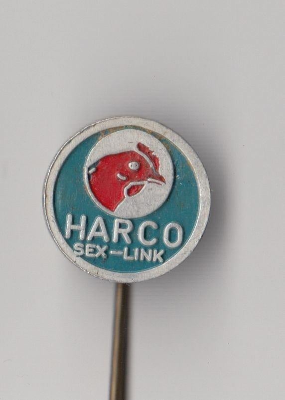 Pluimvee Harco Sex Link speldje, Gebruikt, Niet vindbaar, Niet vindbaar, Speldje of Pin