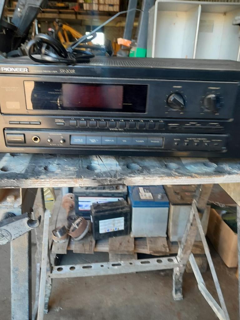 Te koop pioneer sx 202r radio uit een café speelt goed, Ophalen of Verzenden, Gebruikt, Minder dan 60 watt, Pioneer