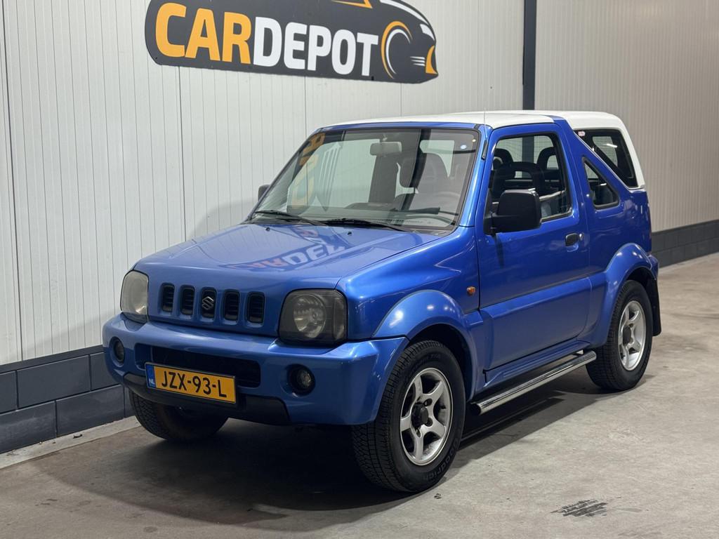 Suzuki Jimny 1.3 JX 4wd Cabrio Hardtop Vol Jaar APK, Auto's, Suzuki, Gebruikt, Airbags, 4 cilinders, 14 km/l