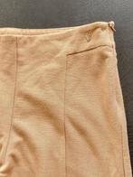 i307 Nieuw: Mos Mosh maat 42=L katoenen wijde broek beige, MOS MOSH, Beige, Maat 42/44 (L), Nieuw