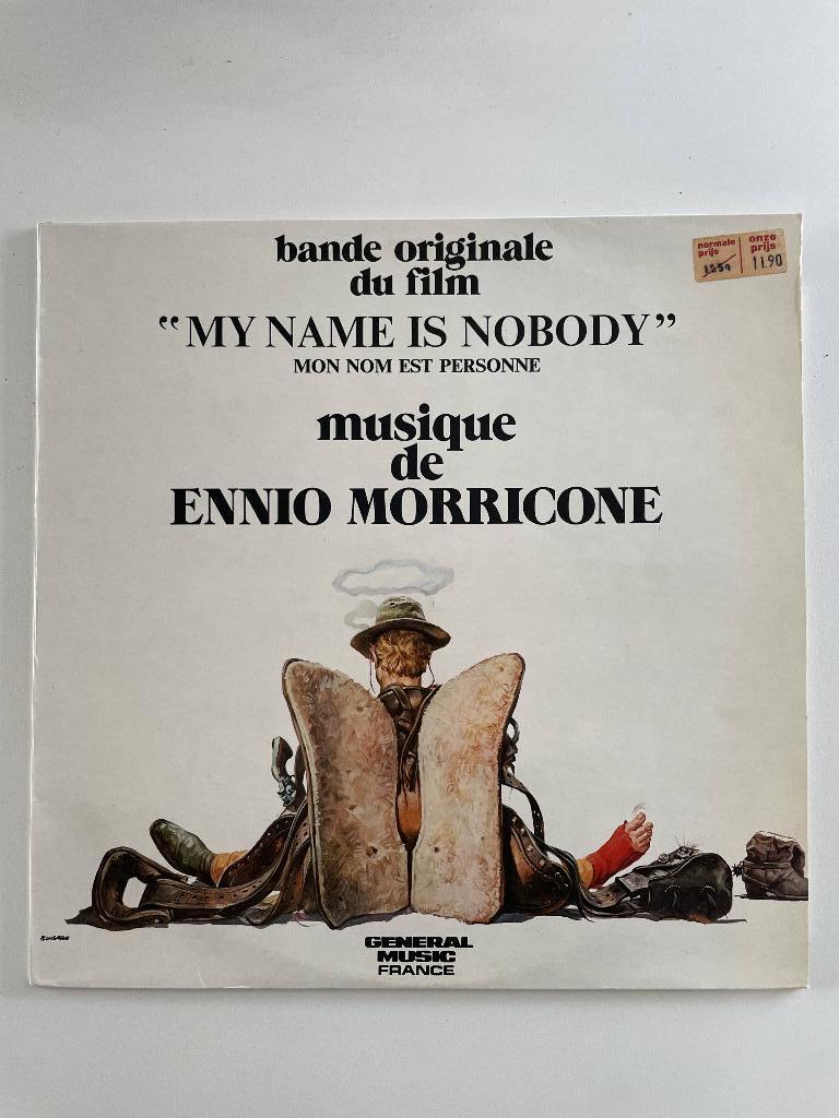 My Name is Nobody Ennio Morricone Soundtrack LP vinyl, Ophalen of Verzenden, Gebruikt, 12 inch