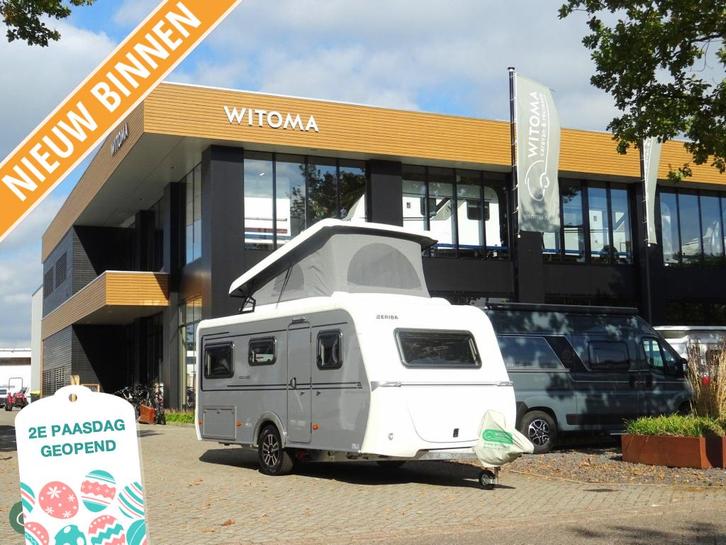 Eriba Feeling 425 Slaapdak 6 personen, Caravans en Kamperen, Caravans, Bedrijf, tot en met 6, 750 - 1000 kg, Standaardzit, Eriba