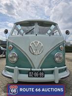 Volkswagen T1 Samba 21-Window | 1964 | Route 66 Auctions, Auto's, Overige carrosserieën, Volkswagen, Zwart, Bedrijf