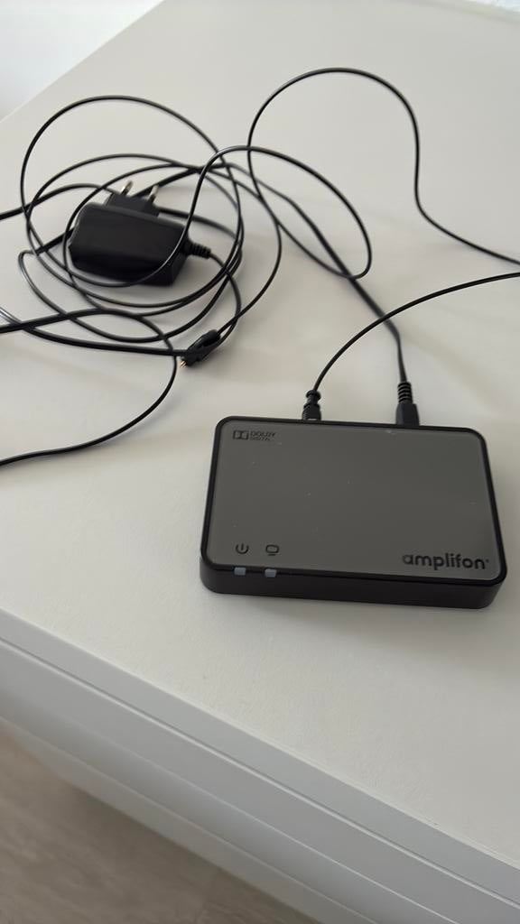 amplifon tv streamer gehoortoestel, Diversen, Verpleegmiddelen, Ophalen of Verzenden, Zo goed als nieuw