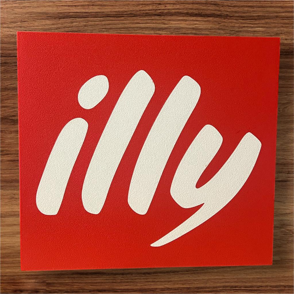 Illy lichtbord, Verzamelen, Merken en Reclamevoorwerpen, Ophalen of Verzenden, Lichtbak of (neon) lamp