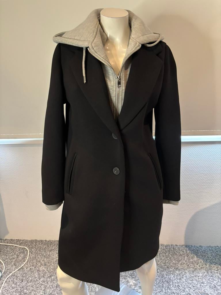 Zara jas met uitneembare binnenkant maat s, ., Zwart, Ophalen of Verzenden, Zo goed als nieuw