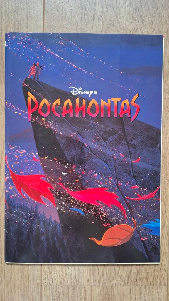 Disney's Pocahontas map met 3 prenten, Ophalen of Verzenden