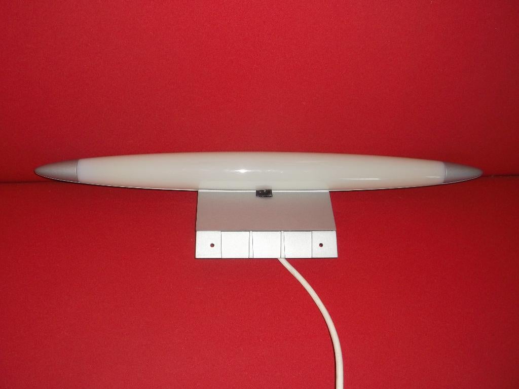 Design retro wandlamp (van Ikea), Ophalen of Verzenden, Gebruikt, Glas