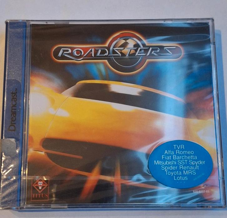 Roadsters - Sega Dreamcast PAL - Sealed, Spelcomputers en Games, Games | Sega, Nieuw, Saturn of Dreamcast, Racen en Vliegen, 1 speler
