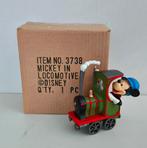 Mickey Mouse locomotive Trein Beeld Originele verpakking, Verzamelen, Ophalen, Mickey Mouse, Zo goed als nieuw, Beeldje of Figuurtje
