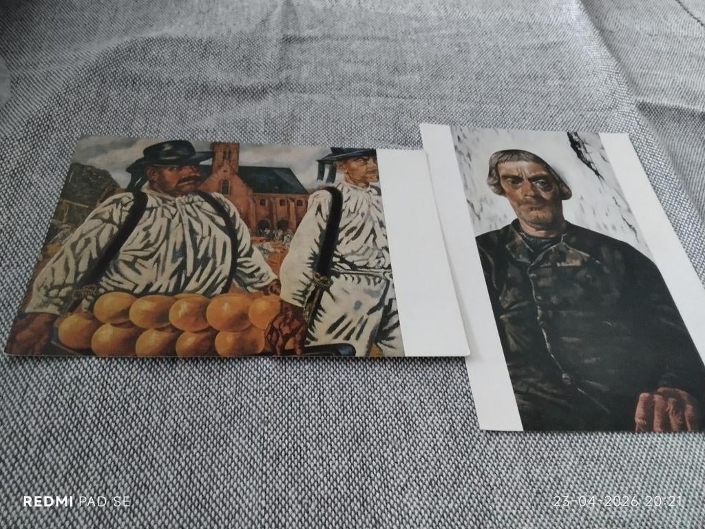 Kunstschilder 2x CHARLEY TOOROP 1891/ 1955., Ophalen of Verzenden, 1940 tot 1960