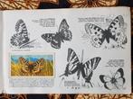 Mooi compleet oud Engels album met theeplaatjes van vlinders, Ophalen of Verzenden