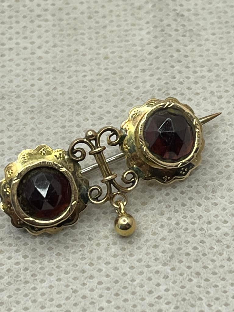 Gouden broche, Ophalen of Verzenden, Zo goed als nieuw, Minder dan 4 cm, Goud