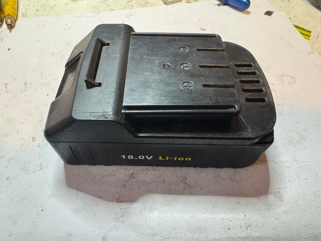 Gereviseerde PowerPlus 18V Li-Ion Accu 1500mAh, Doe-het-zelf en Verbouw, Gereedschap | Boormachines, Gebruikt, Ophalen of Verzenden