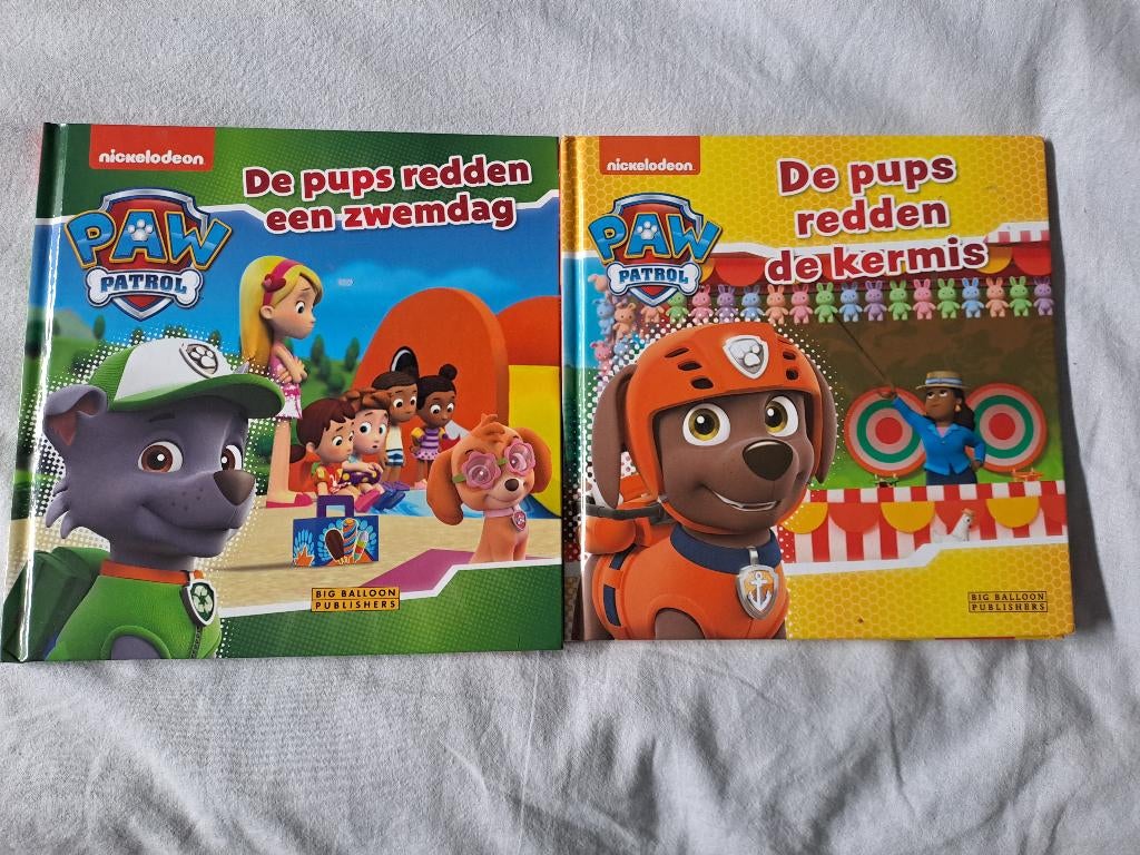 2 paw patrol boekjes, Ophalen of Verzenden, Gelezen, Fictie algemeen
