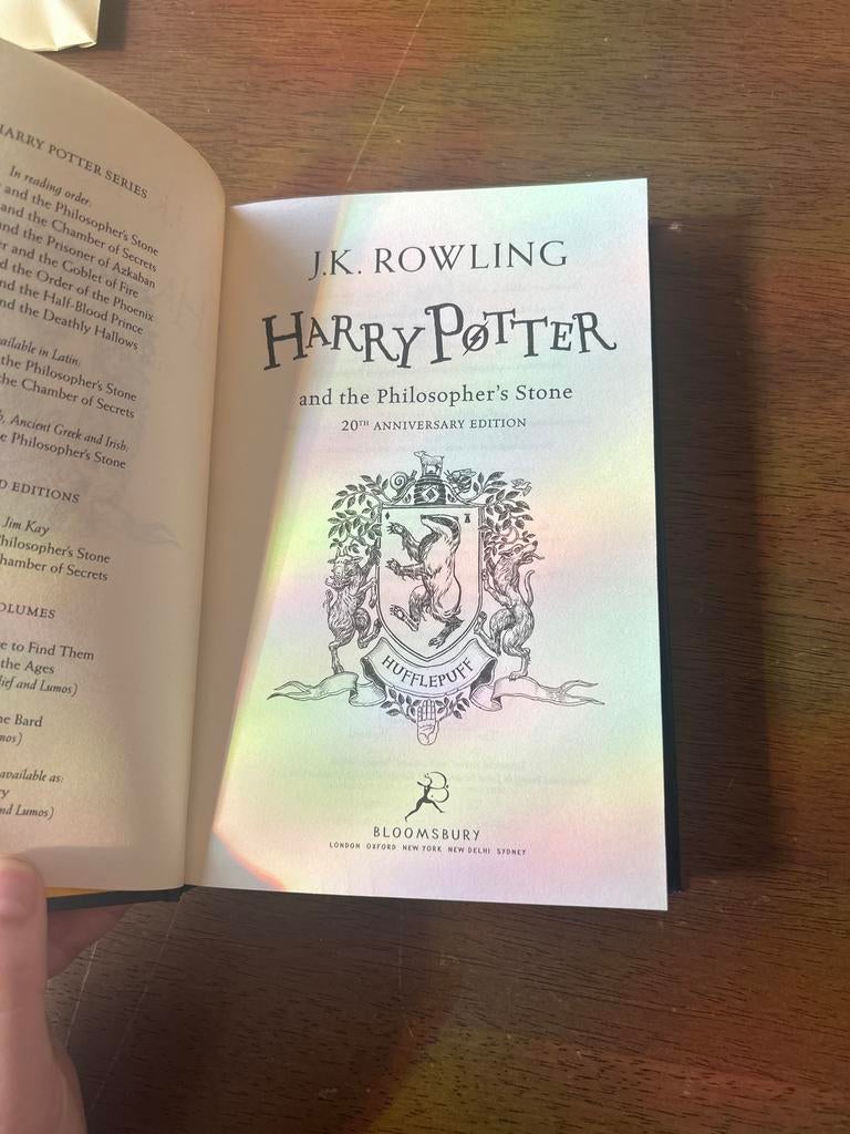 Harry Potter en de Steen der Wijzen 20th Anniversary Edition, Boeken, Ophalen of Verzenden, Gelezen, Europa overig