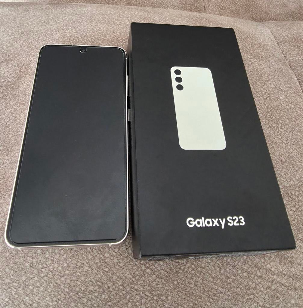 Te koop Samsung galaxy s23 (zgan) met orginele doos., Telecommunicatie, Mobiele telefoons | Samsung, Ophalen, Wit, Touchscreen