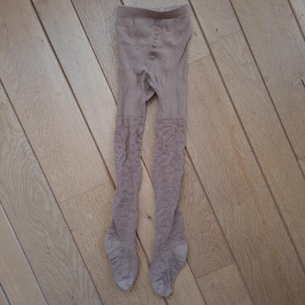 Maillot camel bruin maat 122/128, Kinderen en Baby's, Kinderkleding | Maat 122, Ophalen of Verzenden, Gebruikt, Meisje, Jurk of Rok