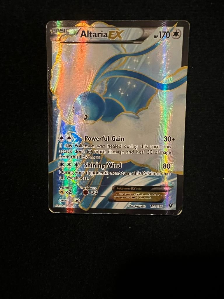 Altaria ex Pokemon kaart - poor, Ophalen of Verzenden, Gebruikt, Losse kaart, Foil