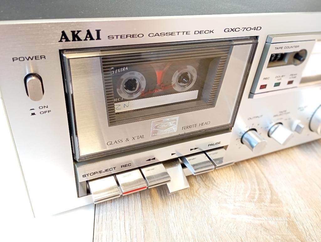 Akai GXC-704D, Audio, Tv en Foto, Cassettedecks, Ophalen of Verzenden, Enkel, Akai