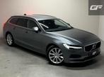 Volvo V90 2.0 T4 Momentum Leer Carplay Autopilot Trekh. NAP, 1616 kg, 93 €/maand, Autotrust, Zilver of Grijs