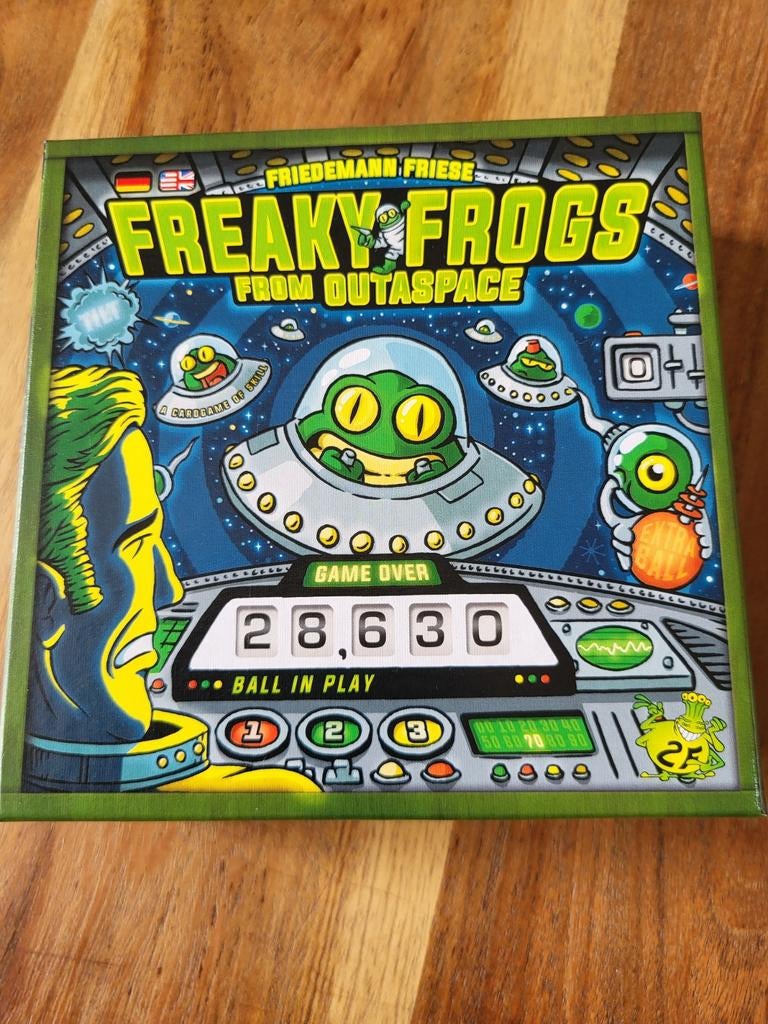 Freaky Frogs From Outaspace - Solo Flipper Ervaring, Een of twee spelers, Ophalen of Verzenden, Zo goed als nieuw, 2F-Spiele