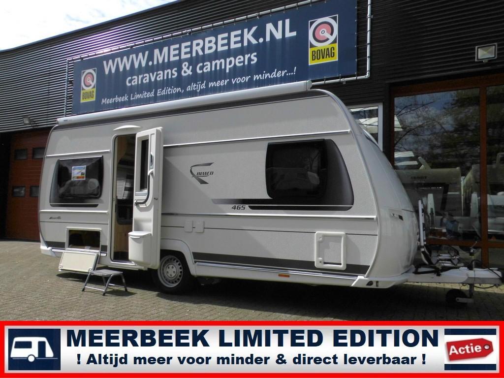 Fendt Bianco Selection 465 SFB +MOVER +LUIFEL +FIETSREK, Caravans en Kamperen, Rondzit, Overige typen, Fendt, Schokbreker