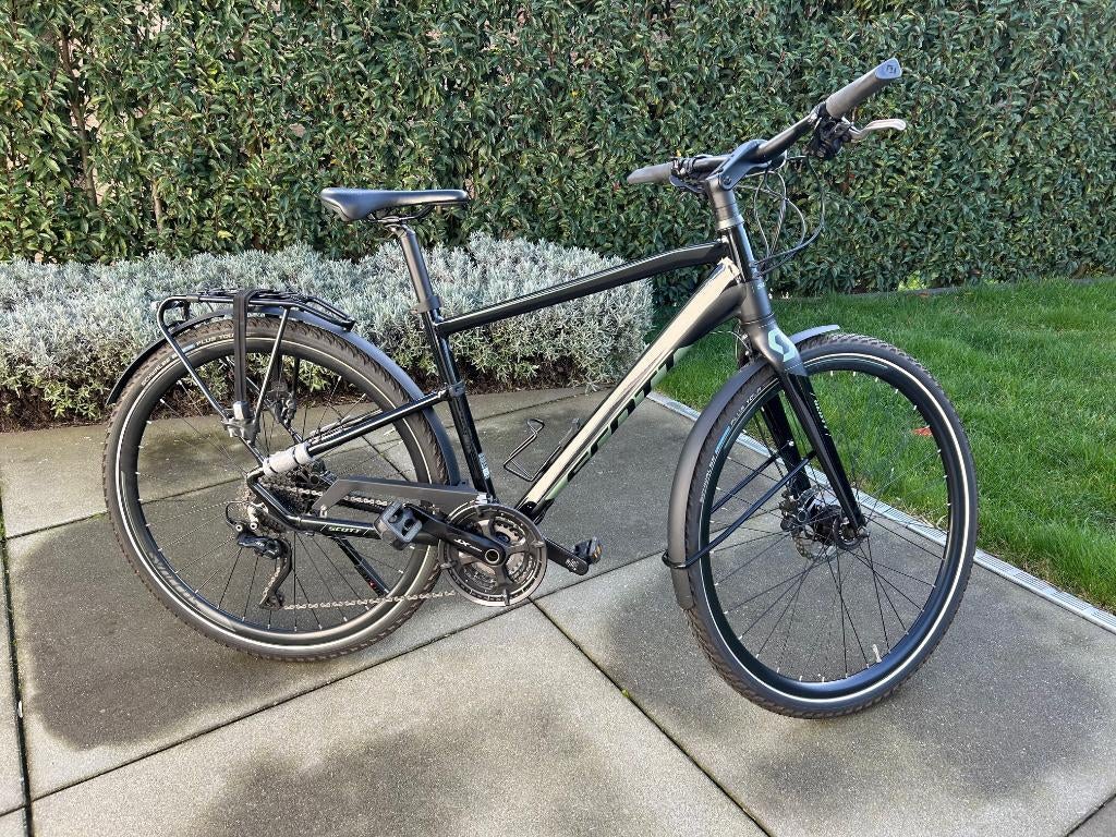 Scott silence 10 trekkingfiets, Fietsen en Brommers, Gebruikt, Versnellingen, 53 tot 57 cm, Ophalen