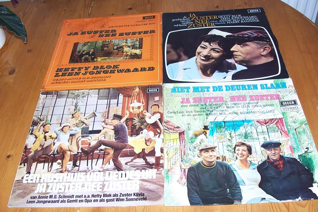 JA ZUSTER NEE ZUSTER 5 LP'S, Ophalen of Verzenden, Gebruikt, Muziek