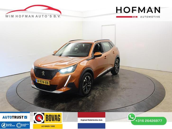 Peugeot 2008 1.2 PureTech Allure 131PK Camera Virtual Automa, Auto's, Peugeot, Bedrijf, Te koop, ABS, Achteruitrijcamera, Adaptive Cruise Control