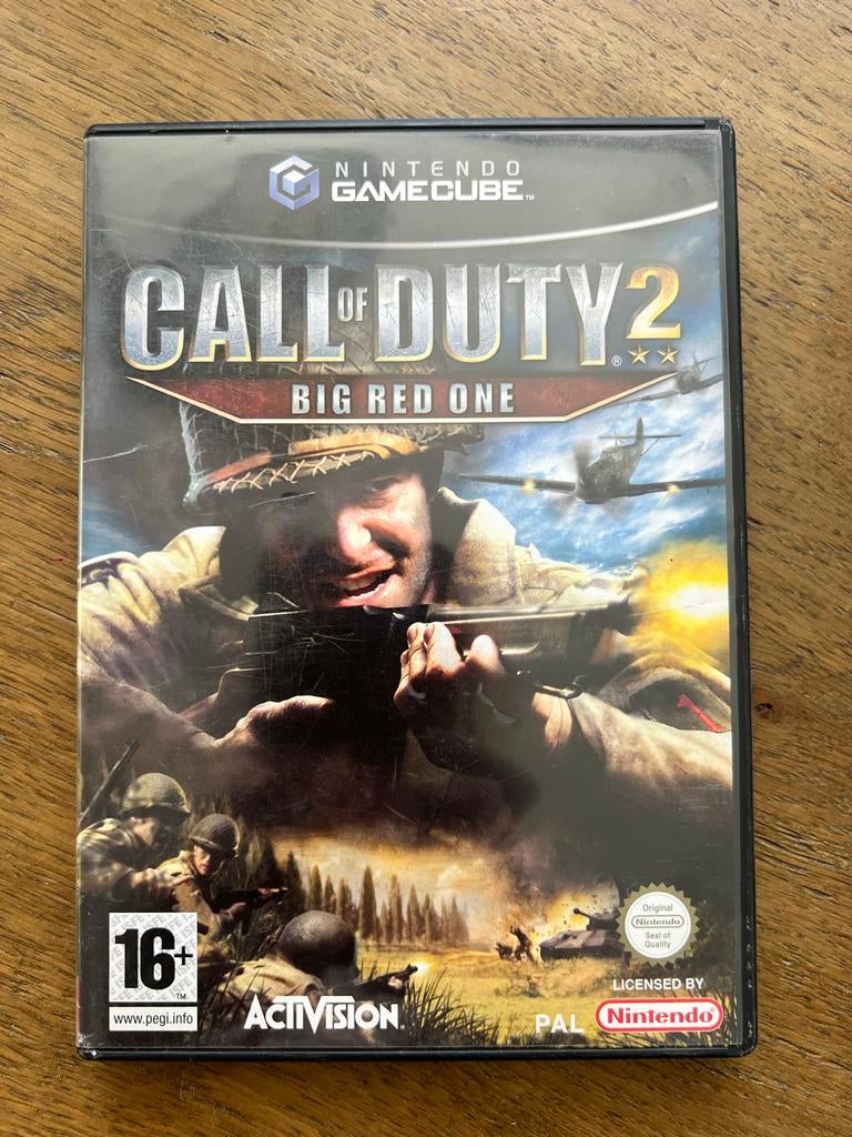 Call of Duty 2: Big Red One - Nintendo GameCube, Spelcomputers en Games, Games | Nintendo GameCube, Ophalen, Gebruikt, Shooter
