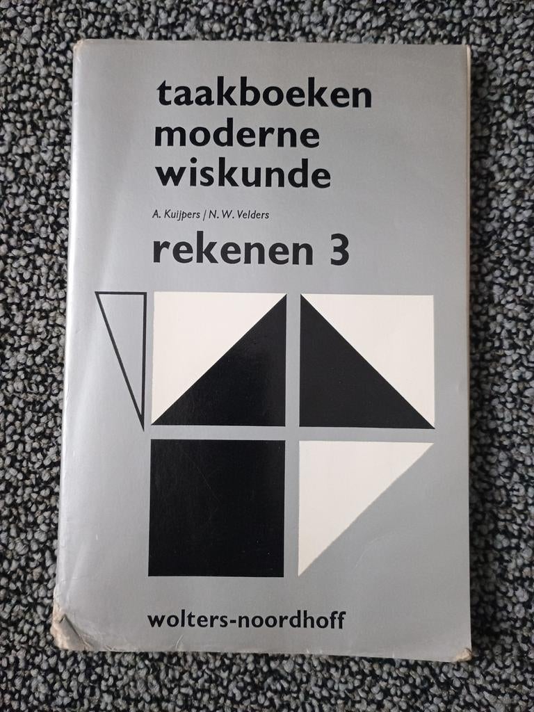 Taakboeken moderne wiskunde rekenen 3, Boeken, Ophalen of Verzenden, Beta, Gelezen