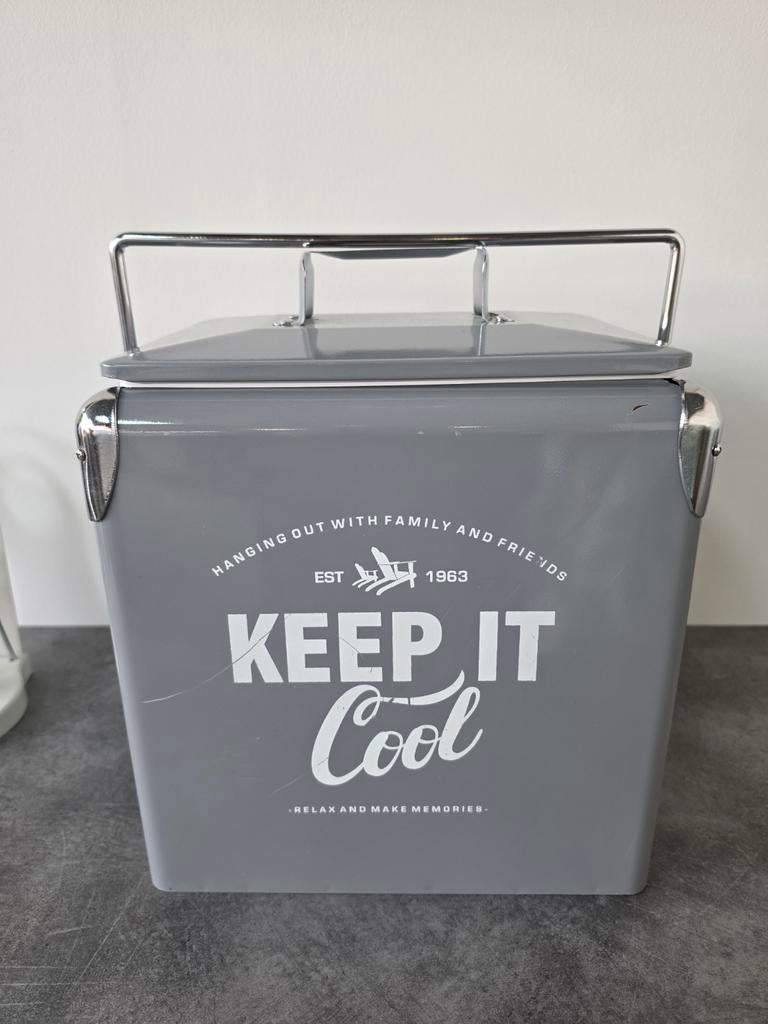 Stijlvolle Koelbox - Keep It Cool - Grijs, Ophalen of Verzenden, Koelbox, Koelelement
