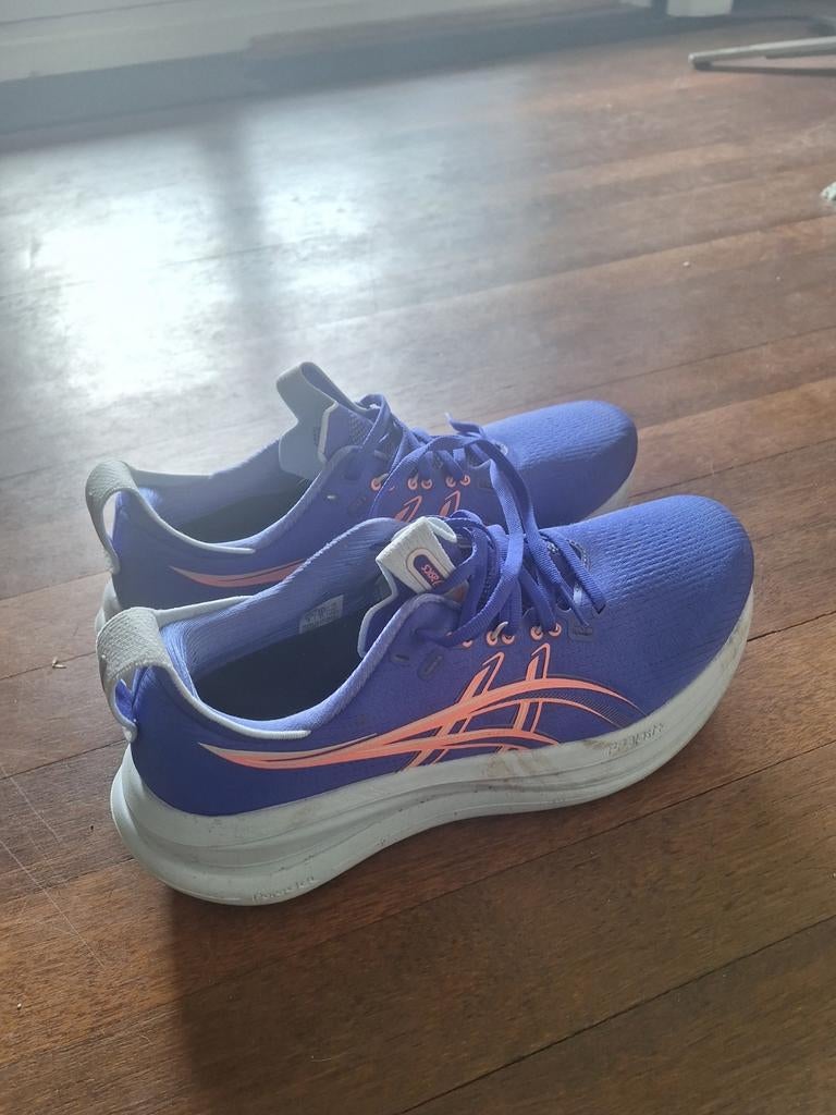 ASICS Gel-Nimbus Hardloopschoenen Maat 43, Gebruikt, Hardloopschoenen, Ophalen of Verzenden, Hardlopen