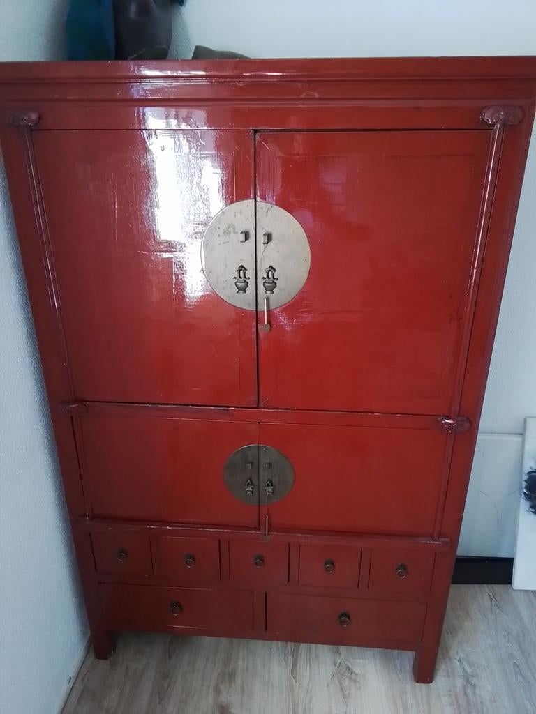 Prachtige kast hele mooie kleur, Antiek en Kunst, Ophalen