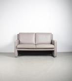 1x Leolux Timandra Bank 2,5-zits/172cm Leder – Grijs, Niet ingevuld, Minder dan 75 cm, 150 tot 200 cm, Niet ingevuld