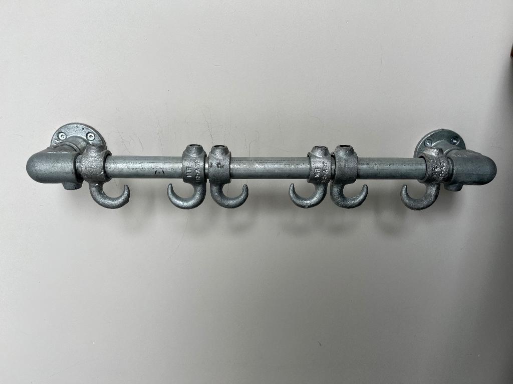 Kapstok steigerbuis 60 cm, Huis en Inrichting, Gebruikt, Minder dan 100 cm, Metaal, Ophalen