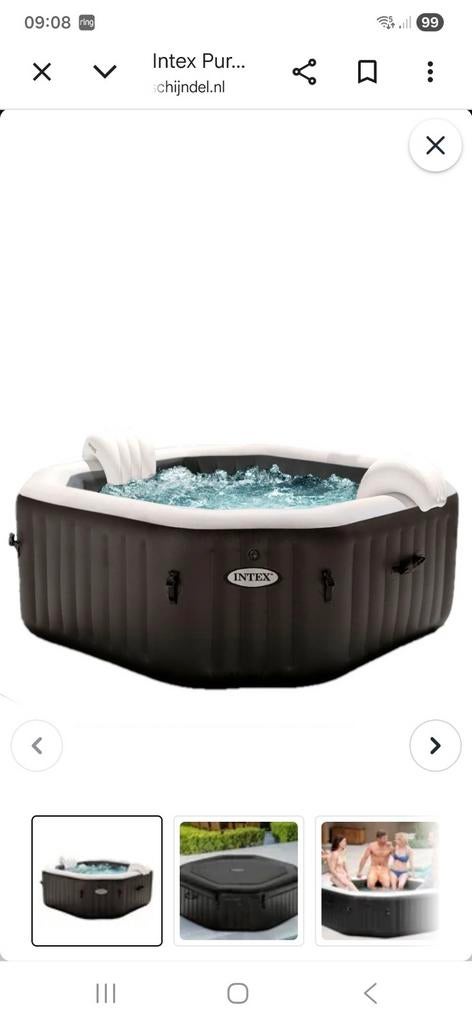 Intex jacuzzi, Ophalen, Zo goed als nieuw, Filter
